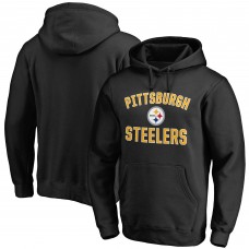 Толстовка с капюшоном Pittsburgh Steelers Victory Arch Team - Black
