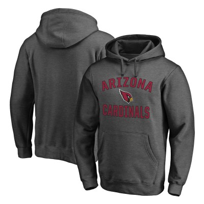 Толстовка Arizona Cardinals Victory Arch Team Fitted - Heather Charcoal