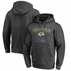 Толстовка Los Angeles Rams Victory Arch Team Fitted - Heather Charcoal
