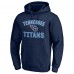 Толстовка с капюшоном Tennessee Titans Victory Arch Team - Navy