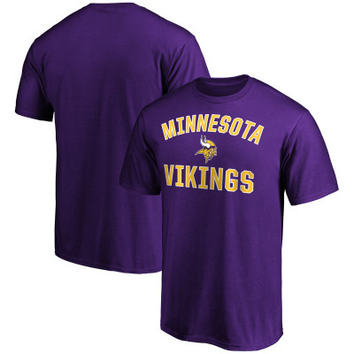 Minnesota Vikings Fanatics Purple Victory Arch T-Shirt