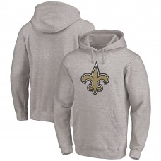 Толстовка с капюшоном New Orleans Saints Team Logo - Heathered Gray