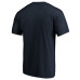 Футболка Chicago Bears Fanatics Navy Primary Logo