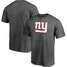 Футболка New York Giants Primary Logo Team - Heathered Charcoal