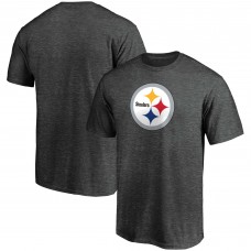 Футболка Pittsburgh Steelers Primary Logo Team - Heathered Charcoal