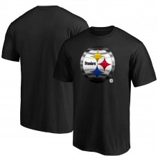 Футболка Pittsburgh Steelers Midnight Mascot Team Logo - Black