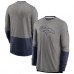 Футболка с длинным рукавом Denver Broncos Nike Sideline Player Performance - Heathered Gray/Navy Футболка с длинным рукавом Denver Broncos Nike Sideline Player Performance - Heathered Gray/Navy