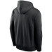 Толстовка Arizona Cardinals Nike Black Fan Gear Primary Logo Therma Performance