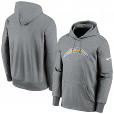 Толстовка Los Angeles Chargers Nike Fan Gear Primary Logo Therma Performance - Heathered Charcoal