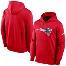 Толстовка New England Patriots Nike Fan Gear Primary Logo Performance - Red