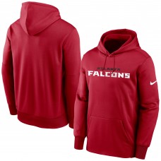 Толстовка Atlanta Falcons Nike Fan Gear Wordmark Performance - Red