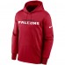 Толстовка Atlanta Falcons Nike Fan Gear Wordmark Performance - Red