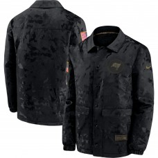 Куртка на кнопках Tampa Bay Buccaneers Nike 2020 Salute to Service Sideline Satin - Black