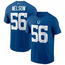 Футболка Quenton Nelson Indianapolis Colts Nike- Royal