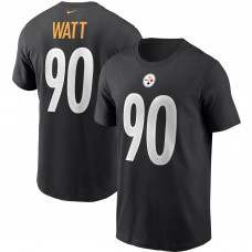 Футболка T.J. Watt Pittsburgh Steelers Nike - Black