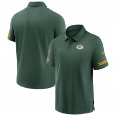 Поло Green Bay Packers Logo Nike Sideline Elite Performance - Green