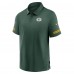 Поло Green Bay Packers Logo Nike Sideline Elite Performance - Green