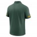 Поло Green Bay Packers Logo Nike Sideline Elite Performance - Green