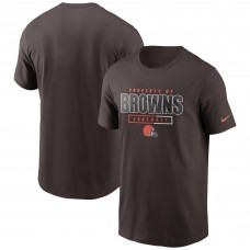 Футболка Cleveland Browns Nike Team Property Of Essential - Brown