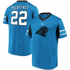 Футболка Christian McCaffrey Carolina Panthers Hashmark V-Neck - Blue