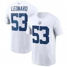 Футболка Shaquille Leonard Indianapolis Colts Nike- White