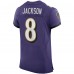 Игровая джерси Lamar Jackson Baltimore Ravens Nike Vapor Elite - Purple