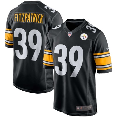 Игровая джерси Minkah Fitzpatrick Pittsburgh Steelers Nike Game - Black