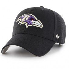 Бейсболка Baltimore Ravens 47 Black MVP