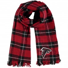 WoAtlanta Falcons Little Earth Plaid Blanket Scarf