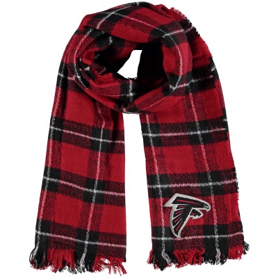 WoAtlanta Falcons Little Earth Plaid Blanket Scarf