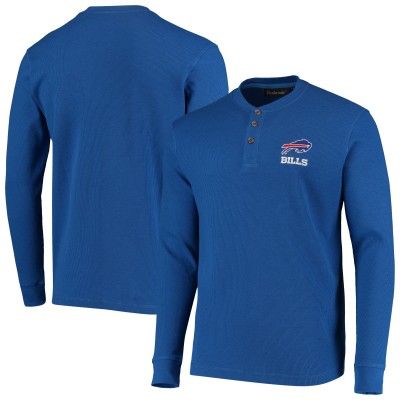 Футболка с длинным рукавом Buffalo Bills Dunbrooke Logo Maverick Thermal - Royal