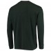 Футболка с длинным рукавом Green Bay Packers Dunbrooke Logo Maverick Thermal Henley - Green