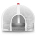 Бейсболка Atlanta Falcons Fanatics Gray/Red Tri-Tone Trucker