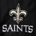 Кофта на молнии New Orleans Saints Dunbrooke Black Logo Legacy Stadium