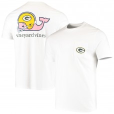 Футболка Green Bay Packers Vineyard Vines Team Whale Helmet - White