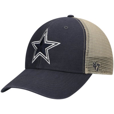 Бейсболка Dallas Cowboys 47 Flagship MVP Trucker Snapback - Navy