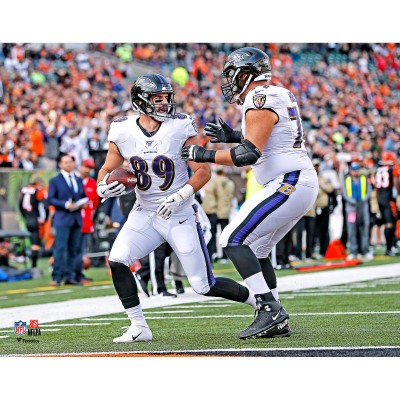 Unsigned Baltimore Ravens Mark Andrews Fanatics Authentic Fantasy Football Hero Touchdown Celebration Photograph