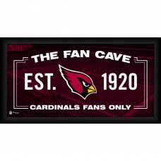 Arizona Cardinals Fanatics Authentic Framed 10 x 20 Fan Cave Collage