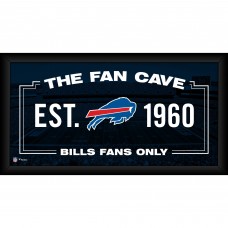 Buffalo Bills Fanatics Authentic Framed 10 x 20 Fan Cave Collage Buffalo Bills Fanatics Authentic Framed 10 x 20 Fan Cave Collage