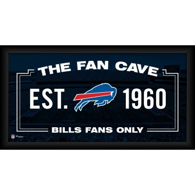 Buffalo Bills Fanatics Authentic Framed 10 x 20 Fan Cave Collage