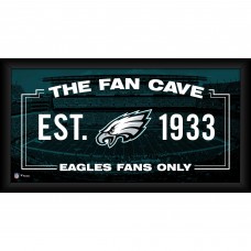 Philadelphia Eagles Fanatics Authentic Framed 10 x 20 Fan Cave Collage