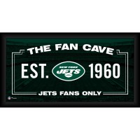 New York Jets Fanatics Authentic Framed 10 x 20 Fan Cave Collage