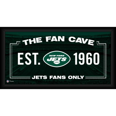 New York Jets Fanatics Authentic Framed 10 x 20 Fan Cave Collage