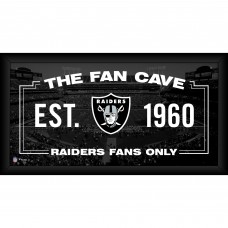 Las Vegas Raiders Fanatics Authentic Framed 10 x 20 Fan Cave Collage Las Vegas Raiders Fanatics Authentic Framed 10 x 20 Fan Cave Collage