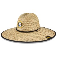 Pittsburgh Steelers New Era Natural NFL Training Camp Official Straw Lifeguard Hat