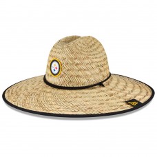 Pittsburgh Steelers New Era Natural NFL Training Camp Official Straw Lifeguard Hat