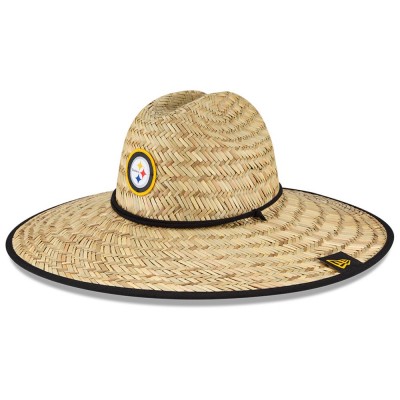 Pittsburgh Steelers New Era Natural NFL Training Camp Official Straw Lifeguard Hat