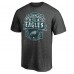 Футболка Philadelphia Eagles St. Patricks Day Celtic - Heathered Charcoal