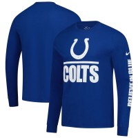 Indianapolis Colts Nike Royal Split Local Long Sleeve T-Shirt