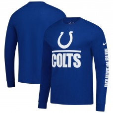 Indianapolis Colts Nike Royal Split Local Long Sleeve T-Shirt